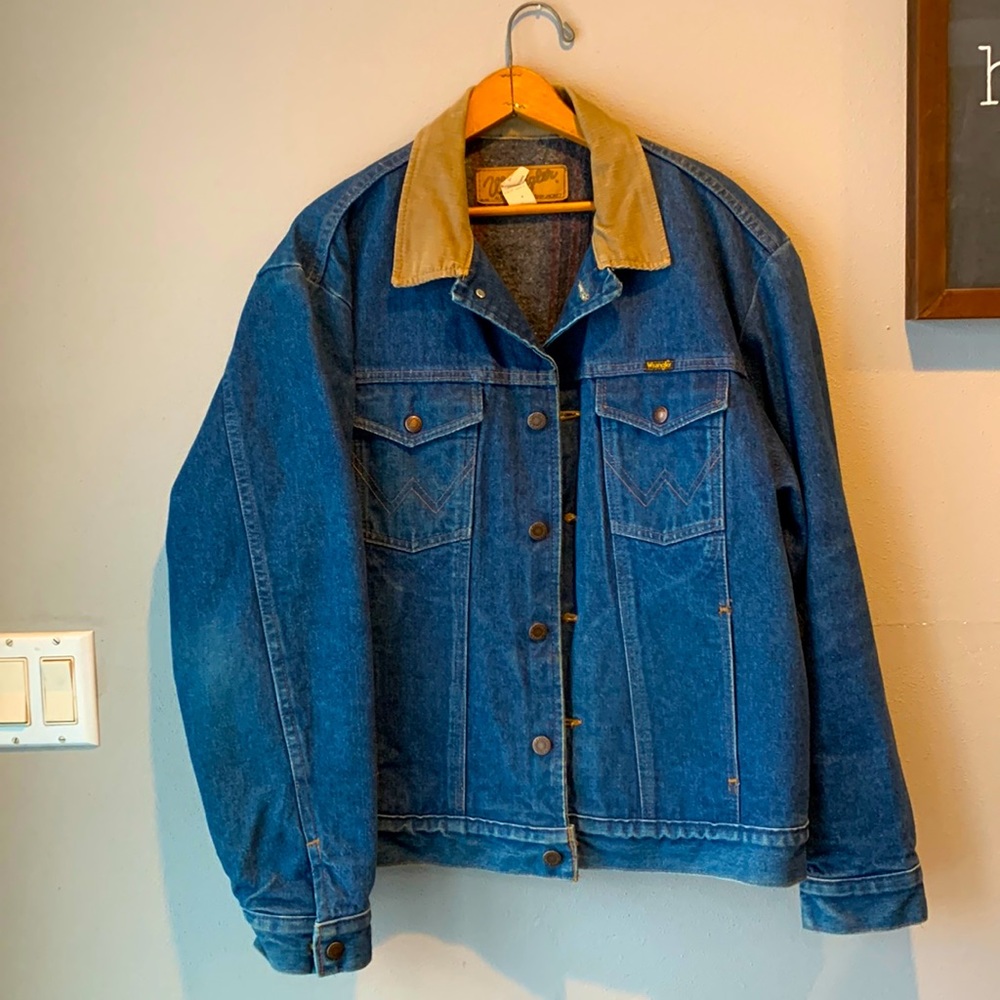 Men’s authentic Wrangler lined western jacket